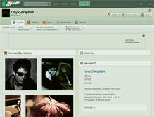 Tablet Screenshot of onyxseraphim.deviantart.com