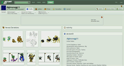 Desktop Screenshot of digimonegg11.deviantart.com