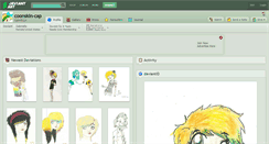 Desktop Screenshot of coonskin-cap.deviantart.com