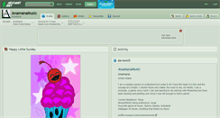 Desktop Screenshot of anamanamusic.deviantart.com