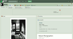 Desktop Screenshot of denizt.deviantart.com