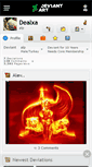 Mobile Screenshot of dealxa.deviantart.com