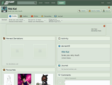 Tablet Screenshot of nisi-kai.deviantart.com
