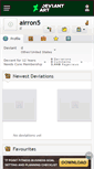 Mobile Screenshot of airron5.deviantart.com