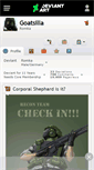Mobile Screenshot of goatsilla.deviantart.com