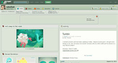 Desktop Screenshot of nekofoot.deviantart.com