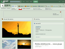 Tablet Screenshot of gregivan.deviantart.com