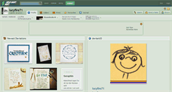 Desktop Screenshot of lucyfire71.deviantart.com
