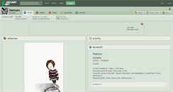 Desktop Screenshot of namuro.deviantart.com