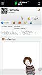 Mobile Screenshot of namuro.deviantart.com
