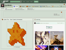 Tablet Screenshot of murderen.deviantart.com