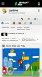 Mobile Screenshot of canime.deviantart.com