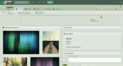 Desktop Screenshot of makser.deviantart.com