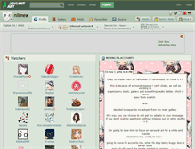 Tablet Screenshot of nilmea.deviantart.com