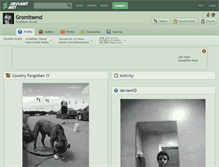 Tablet Screenshot of gromitsend.deviantart.com