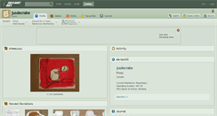 Desktop Screenshot of jusdecrabe.deviantart.com