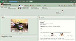 Desktop Screenshot of hamstalady.deviantart.com
