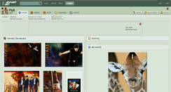 Desktop Screenshot of flyli.deviantart.com