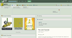 Desktop Screenshot of jark-fc.deviantart.com