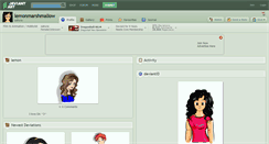 Desktop Screenshot of lemonmarshmallow.deviantart.com