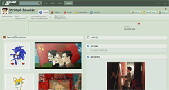 Desktop Screenshot of christoph-schneider.deviantart.com