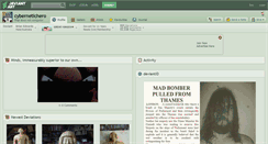 Desktop Screenshot of cybernetichero.deviantart.com