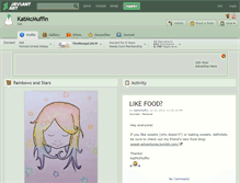 Tablet Screenshot of katmcmuffin.deviantart.com