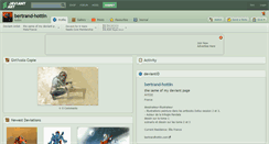 Desktop Screenshot of bertrand-hottin.deviantart.com