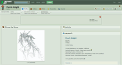 Desktop Screenshot of fenrir-knight.deviantart.com