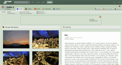 Desktop Screenshot of debbi-3.deviantart.com