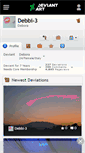 Mobile Screenshot of debbi-3.deviantart.com