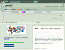 Tablet Screenshot of manaphy972.deviantart.com