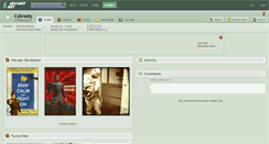 Desktop Screenshot of cybrasty.deviantart.com
