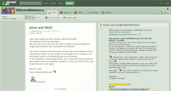 Desktop Screenshot of glitterandrainbows.deviantart.com