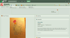 Desktop Screenshot of citruscello.deviantart.com