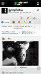 Mobile Screenshot of gynophobia.deviantart.com