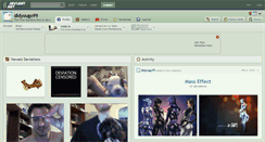 Desktop Screenshot of didyougo99.deviantart.com