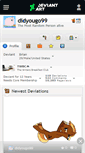Mobile Screenshot of didyougo99.deviantart.com