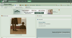 Desktop Screenshot of picture-maker.deviantart.com