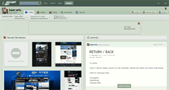 Desktop Screenshot of kaan-arts.deviantart.com
