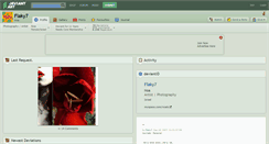 Desktop Screenshot of flaky7.deviantart.com
