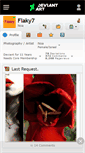 Mobile Screenshot of flaky7.deviantart.com