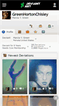 Mobile Screenshot of greenhortonchisley.deviantart.com