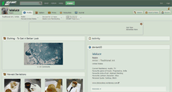 Desktop Screenshot of ialaluce.deviantart.com