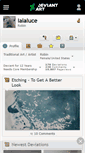 Mobile Screenshot of ialaluce.deviantart.com