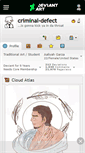 Mobile Screenshot of criminal-defect.deviantart.com