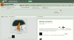 Desktop Screenshot of newwolf1998xd.deviantart.com