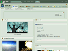Tablet Screenshot of imranart.deviantart.com