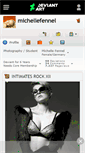 Mobile Screenshot of michellefennel.deviantart.com