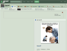 Tablet Screenshot of kama9.deviantart.com